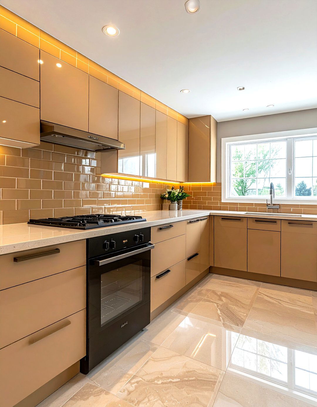 Tan Kitchen Backsplash - 30 tan kitchen ideas