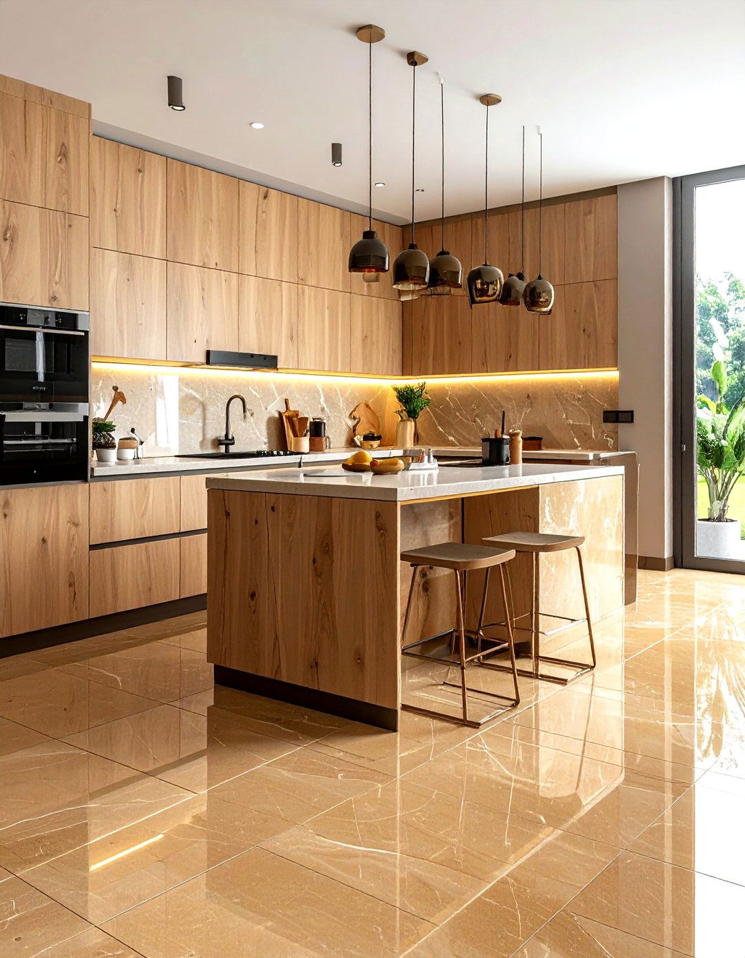 Tan Kitchen Flooring - 30 tan kitchen ideas