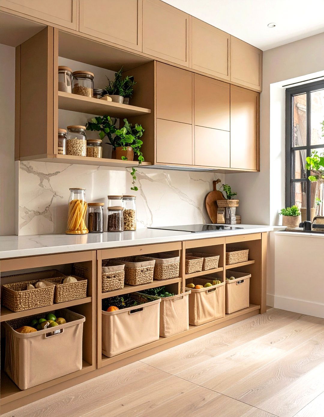 Tan Kitchen Pantry - 30 tan kitchen ideas