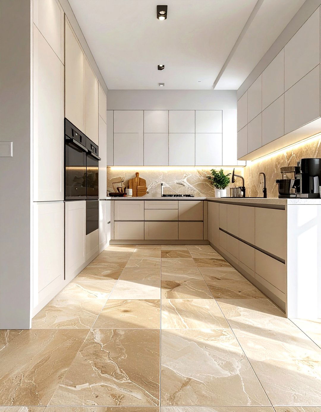 Tan Kitchen Tile Floor - 30 warm tan kitchen ideas
