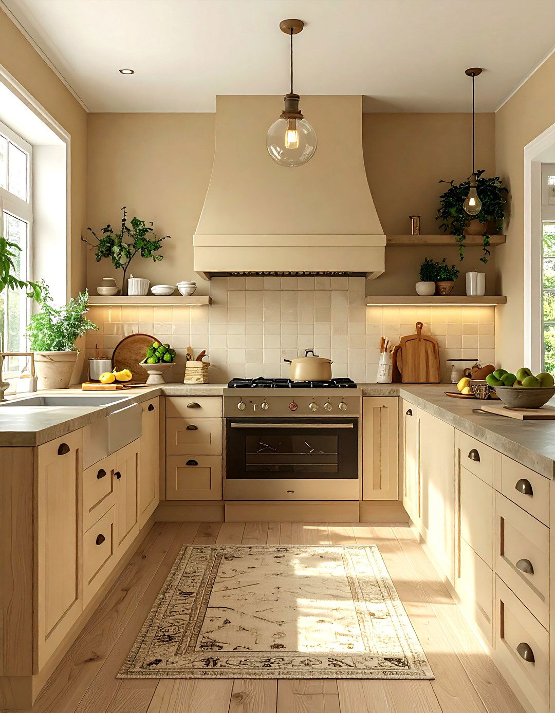 Tan Kitchen Walls - 30 tan kitchen ideas