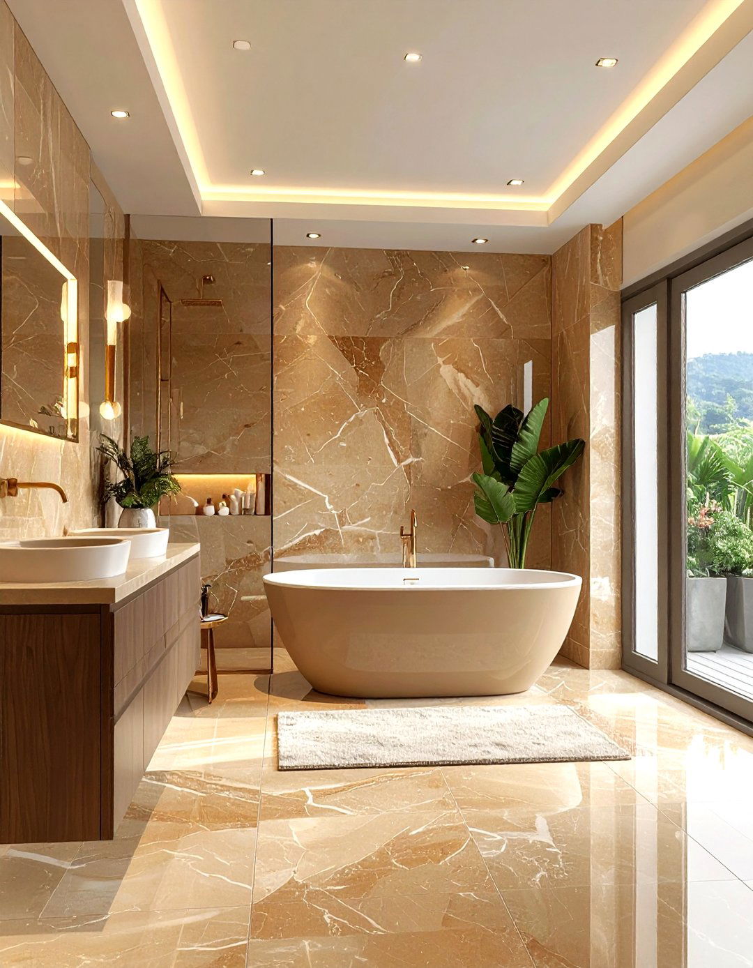 Tan Luxury Bathroom - 30 tan bathroom ideas