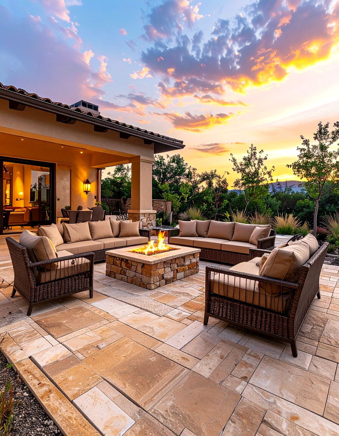 Tan Patio - 30 tan decor ideas