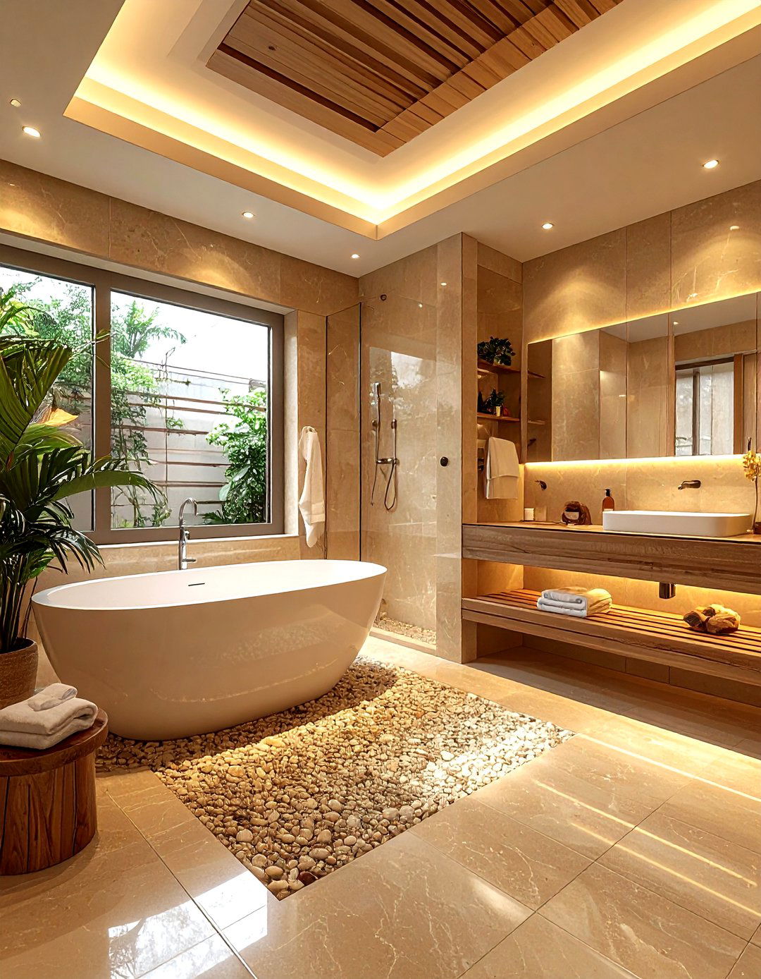 Tan Spa Bathroom - 30 tan bathroom ideas