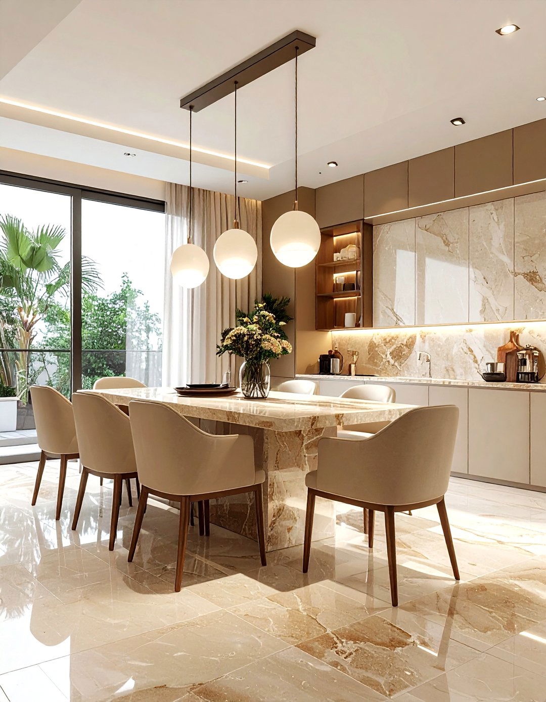 30 Rustic Tan Dining Room Ideas for Memorable Family Meals