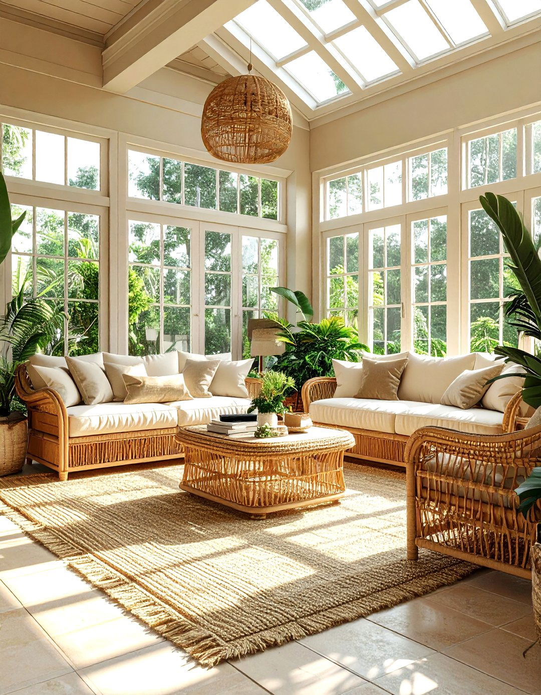 Tan Sunroom - 30 tan decor ideas