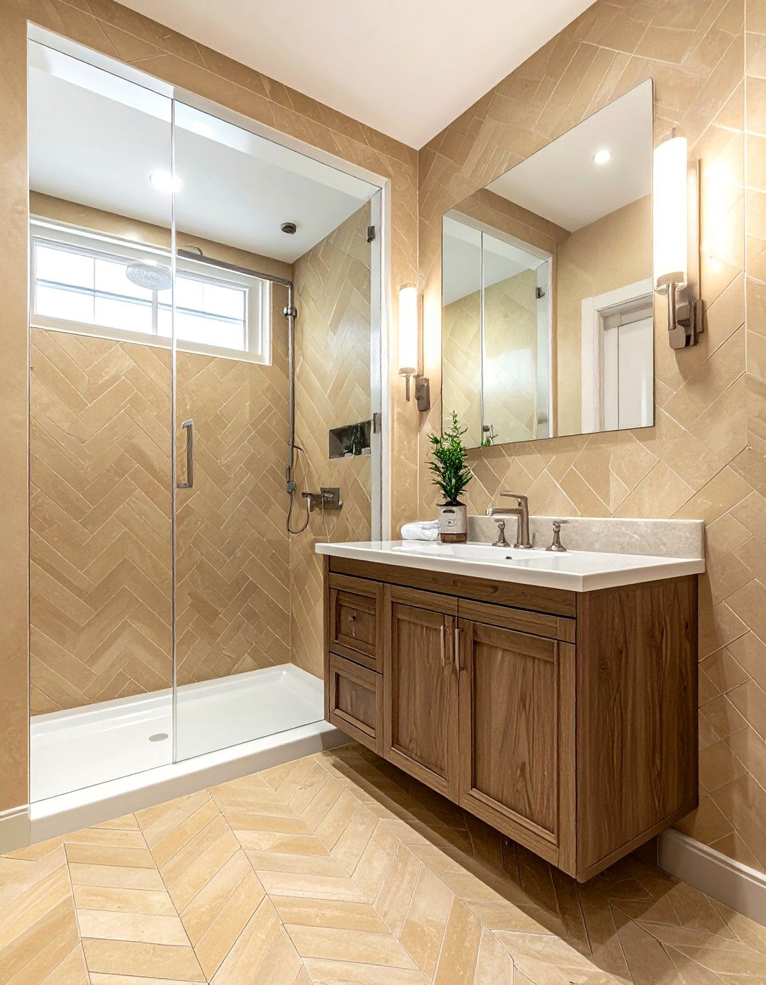 Tan Tile Bathroom - 30 tan bathroom ideas