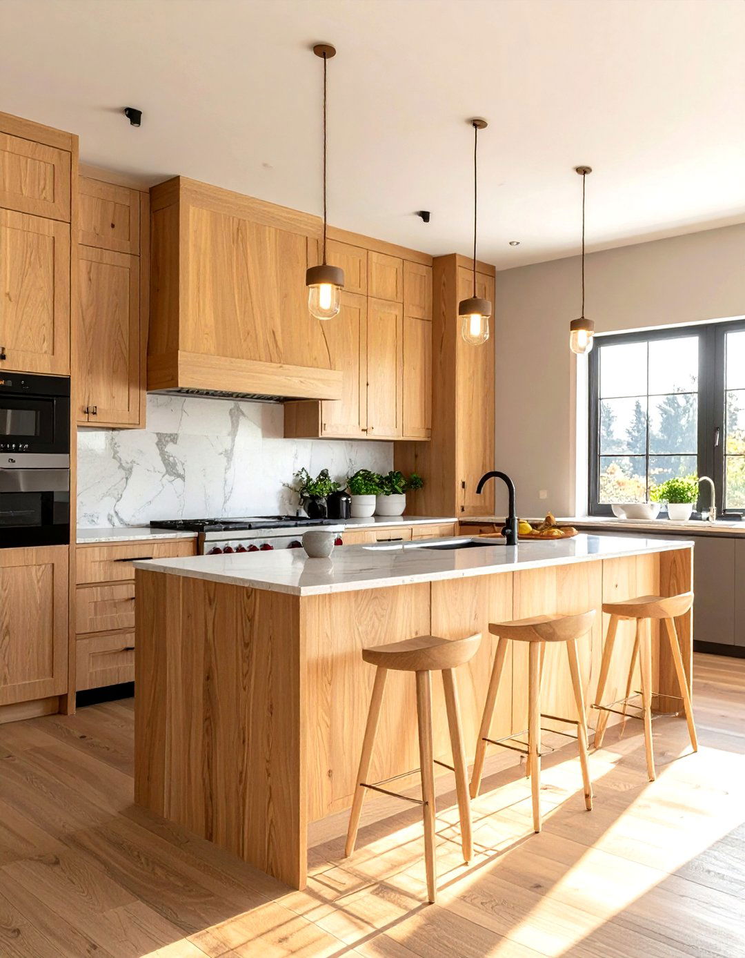 Tan Wood Kitchen - 30 tan kitchen ideas