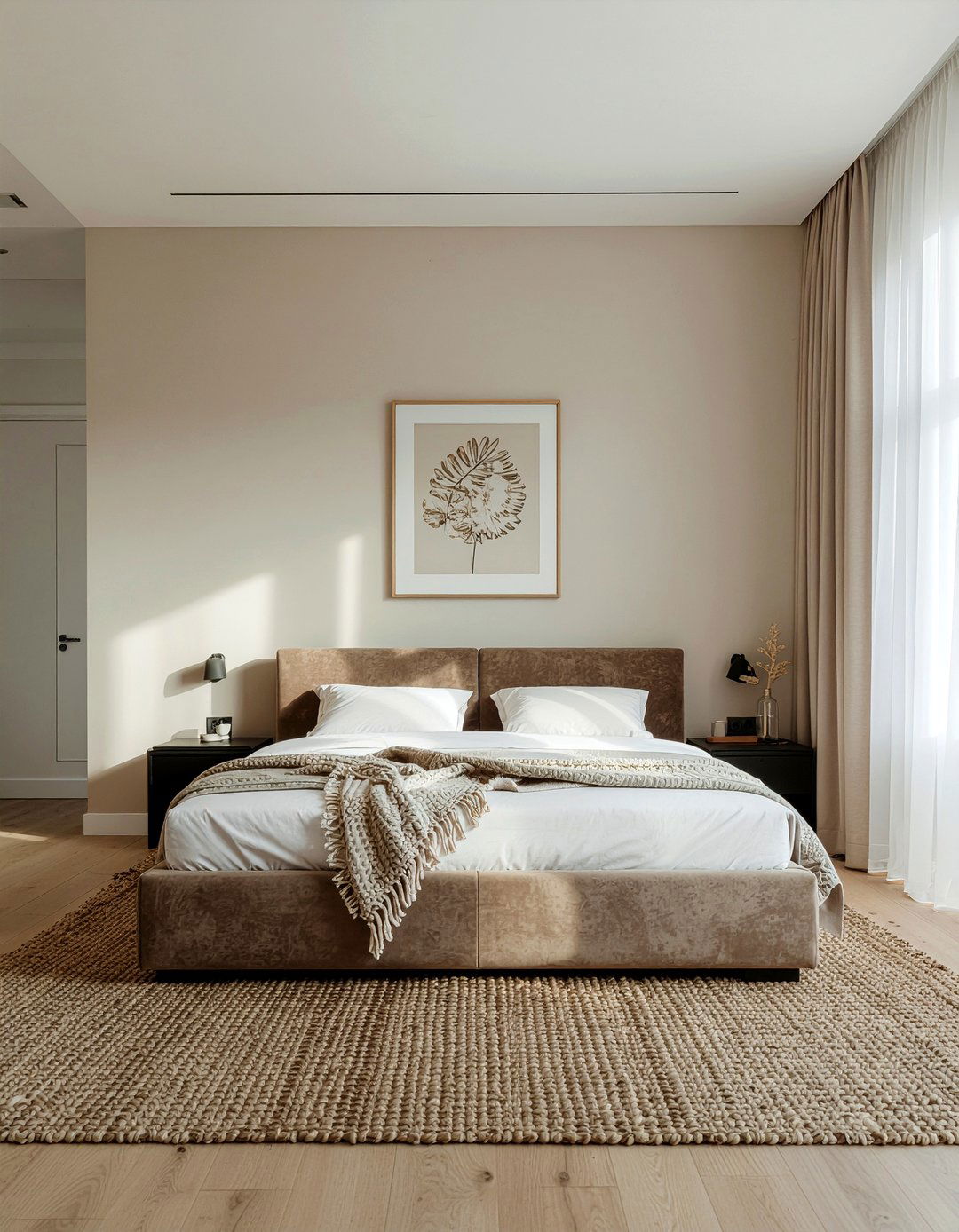 Tan and beige bedroom - 30 tan bedroom ideas