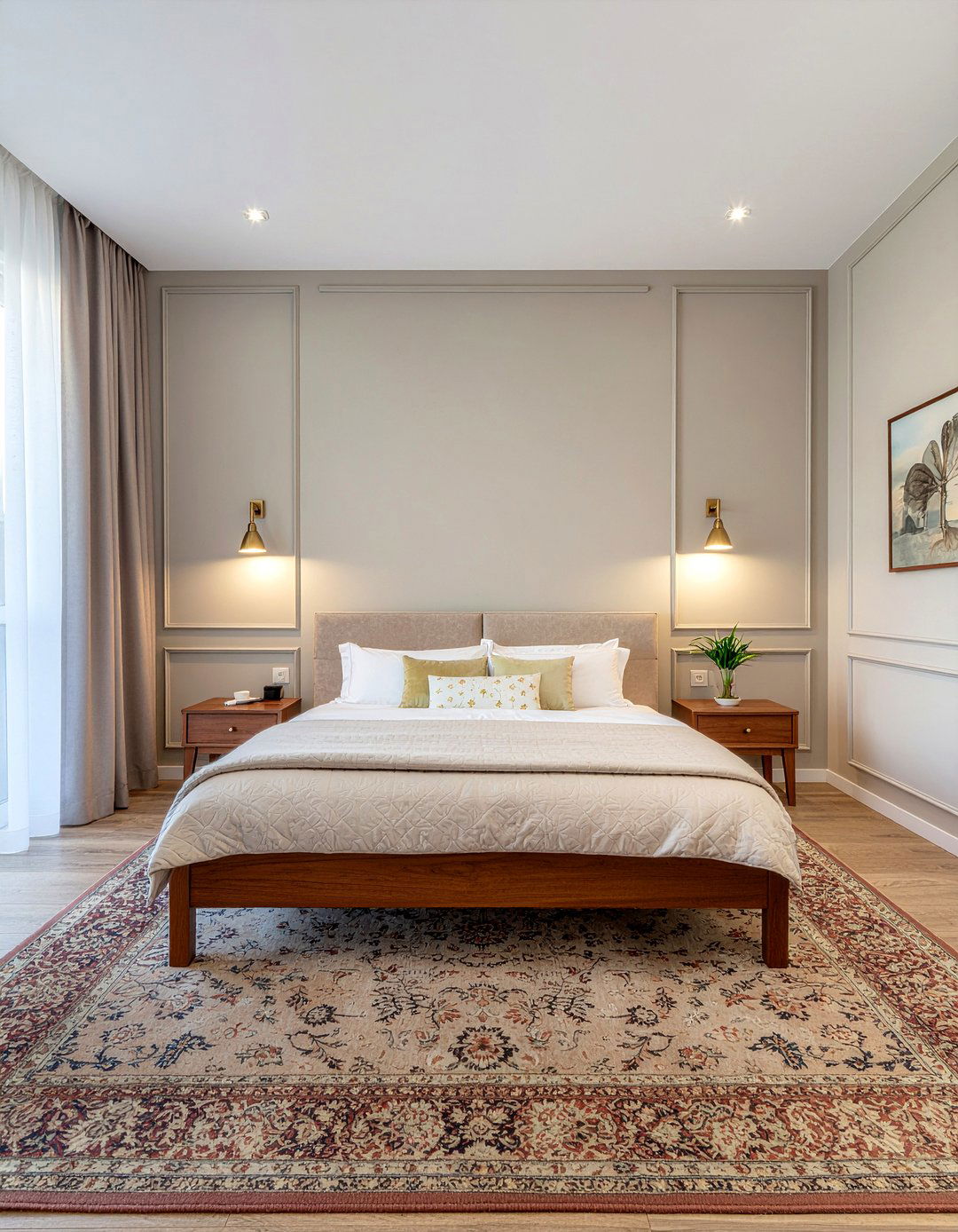 Tan and wood bedroom - 30 tan bedroom ideas