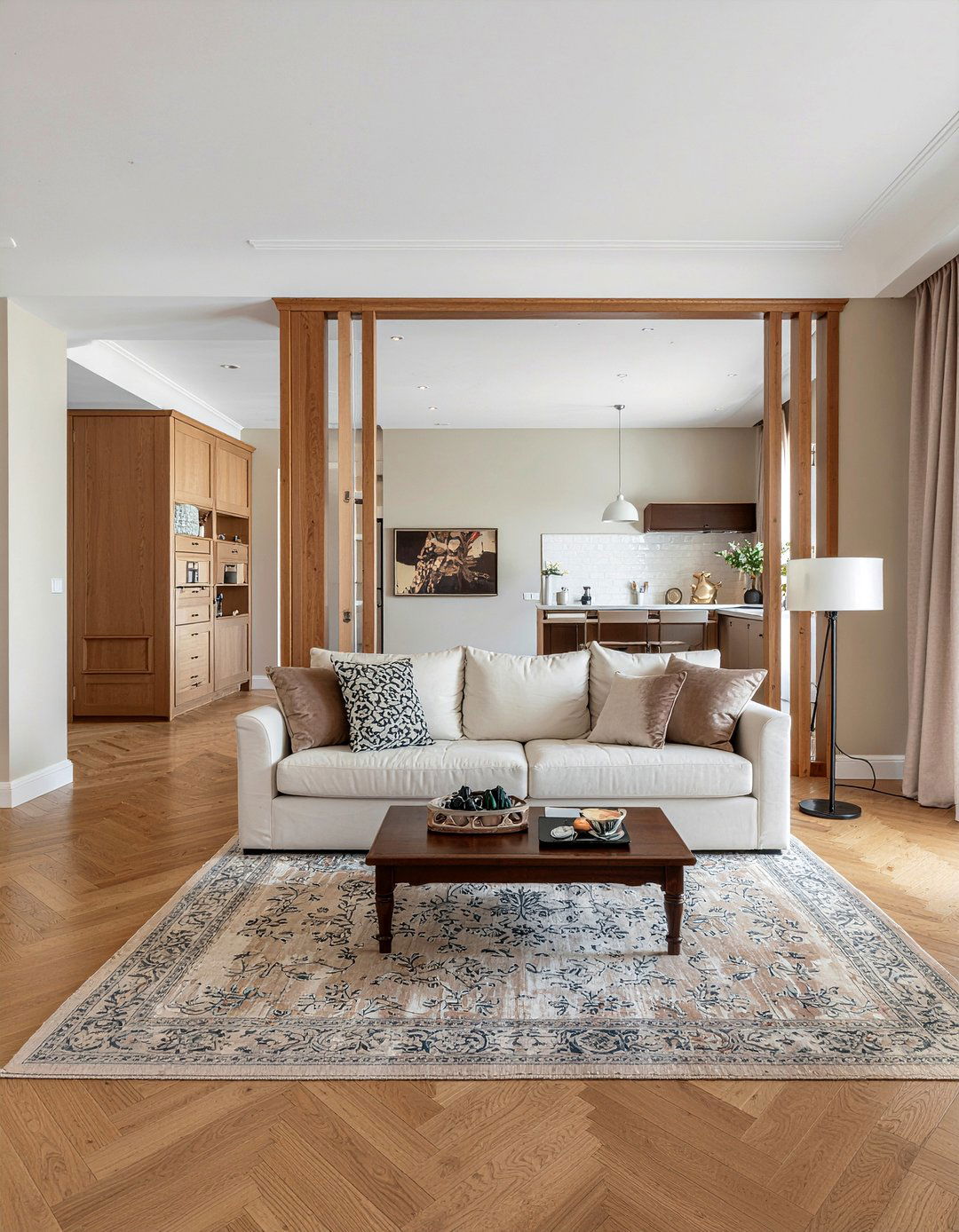 Tan and wood living room - 30 tan living room ideas