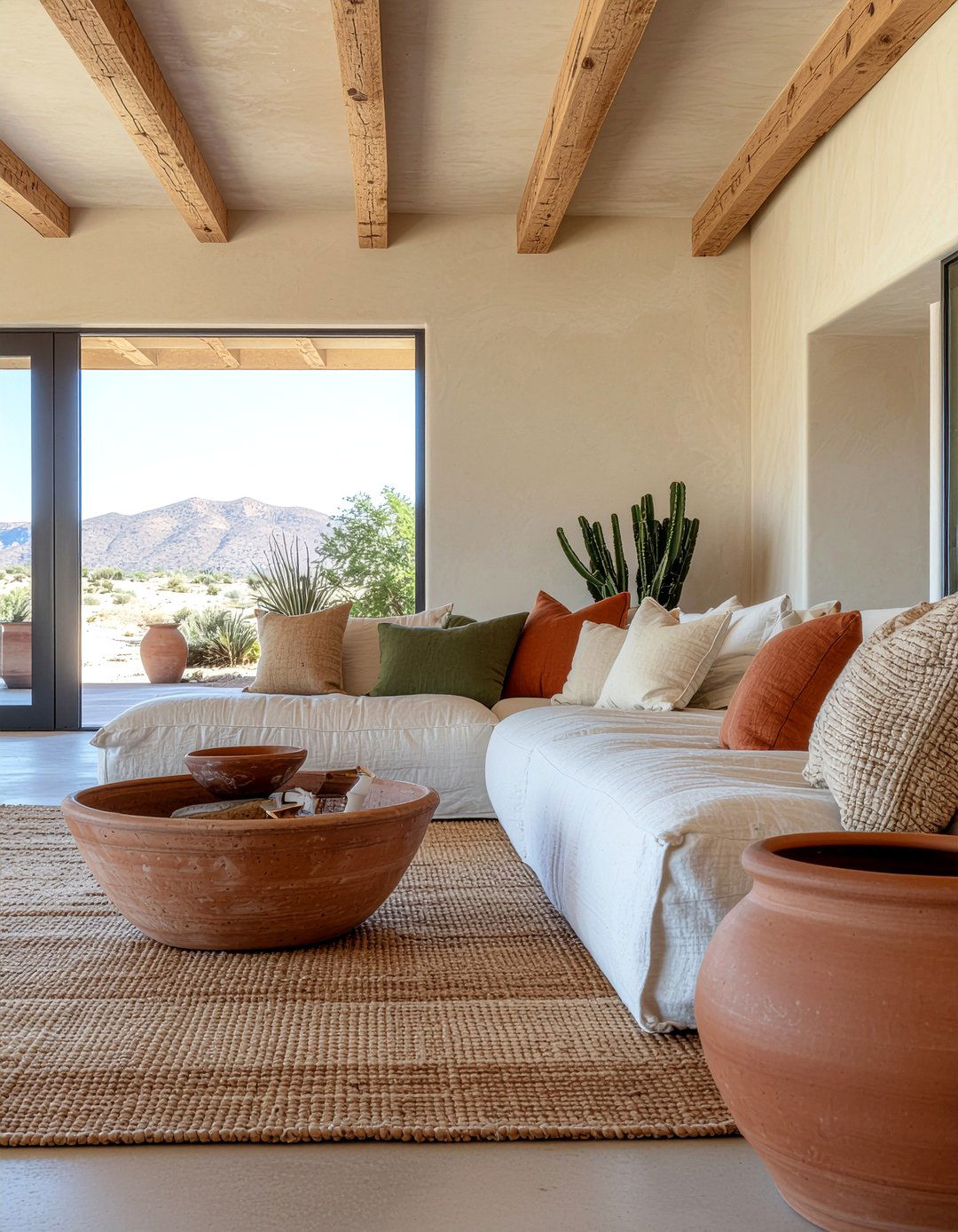 Tan fabric sofa - 30 fabric sofa living room ideas