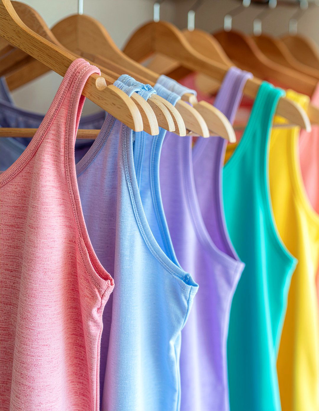 Tank top hangers - 30 bedroom space saving hangers
