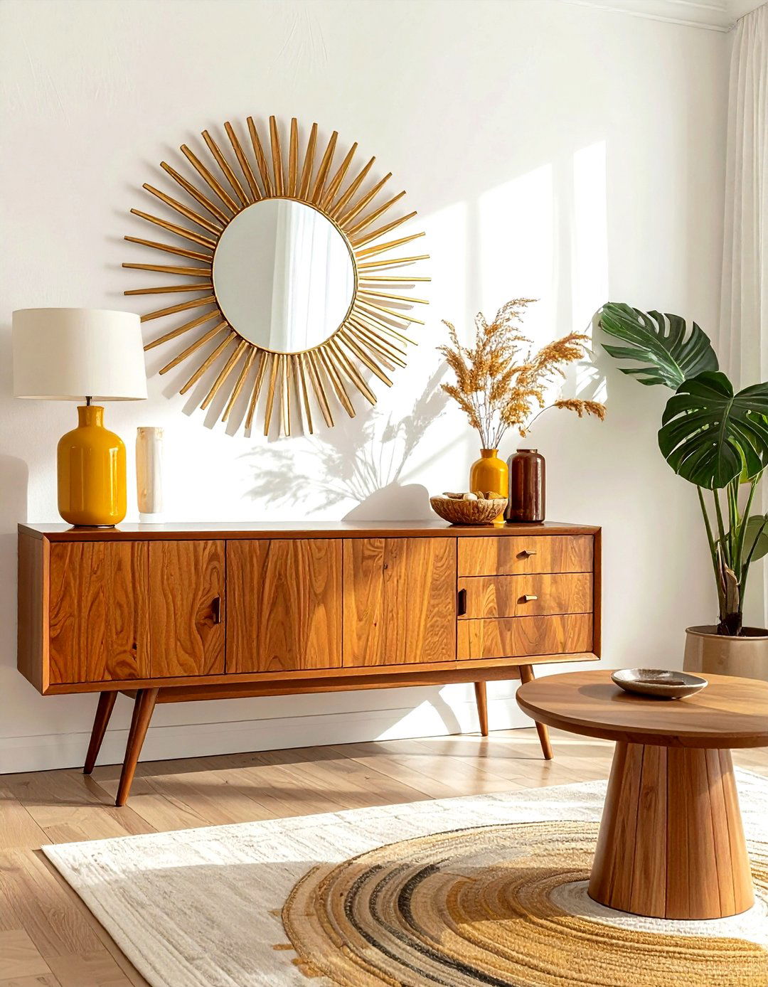 Tapered Leg Buffet - 30 mid-century buffet dining room ideas