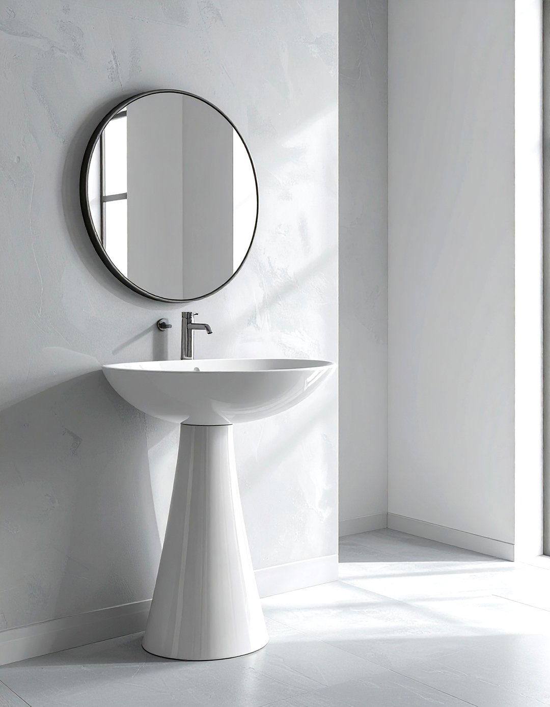 Tapered Pedestal Sink - 30 pedestal sink ideas