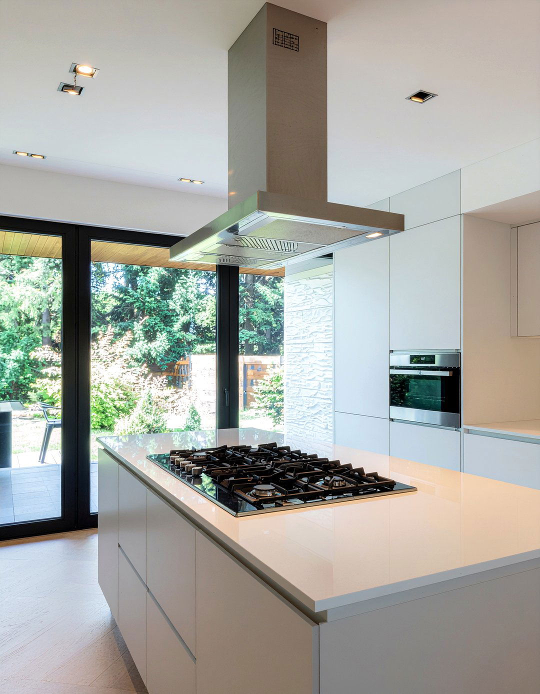 Tapered Vent Hood - 30 range hood kitchen ideas