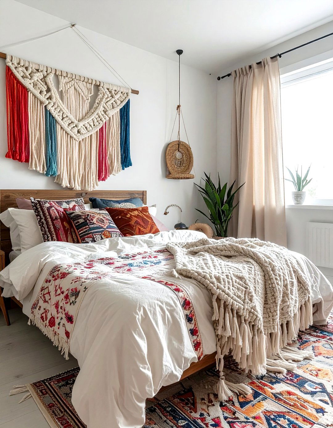 Tassel Macrame Wall Hanging - 30 macrame wall hanging ideas