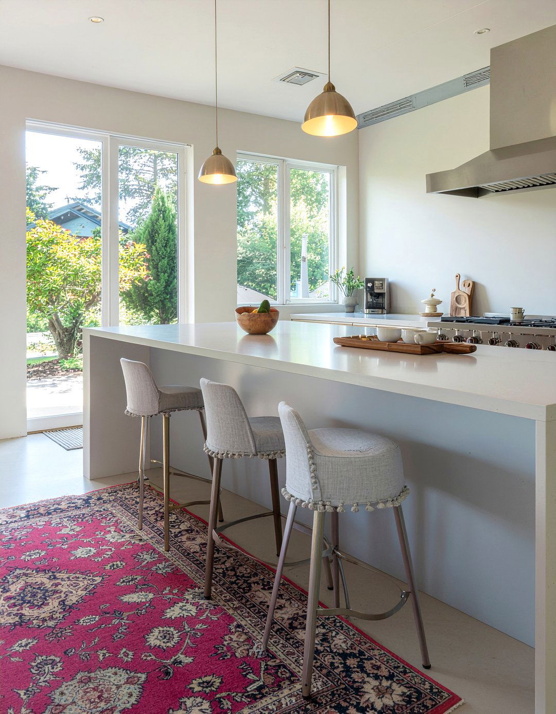 Tassel Trim Tiers - 30 kitchen curtain ideas