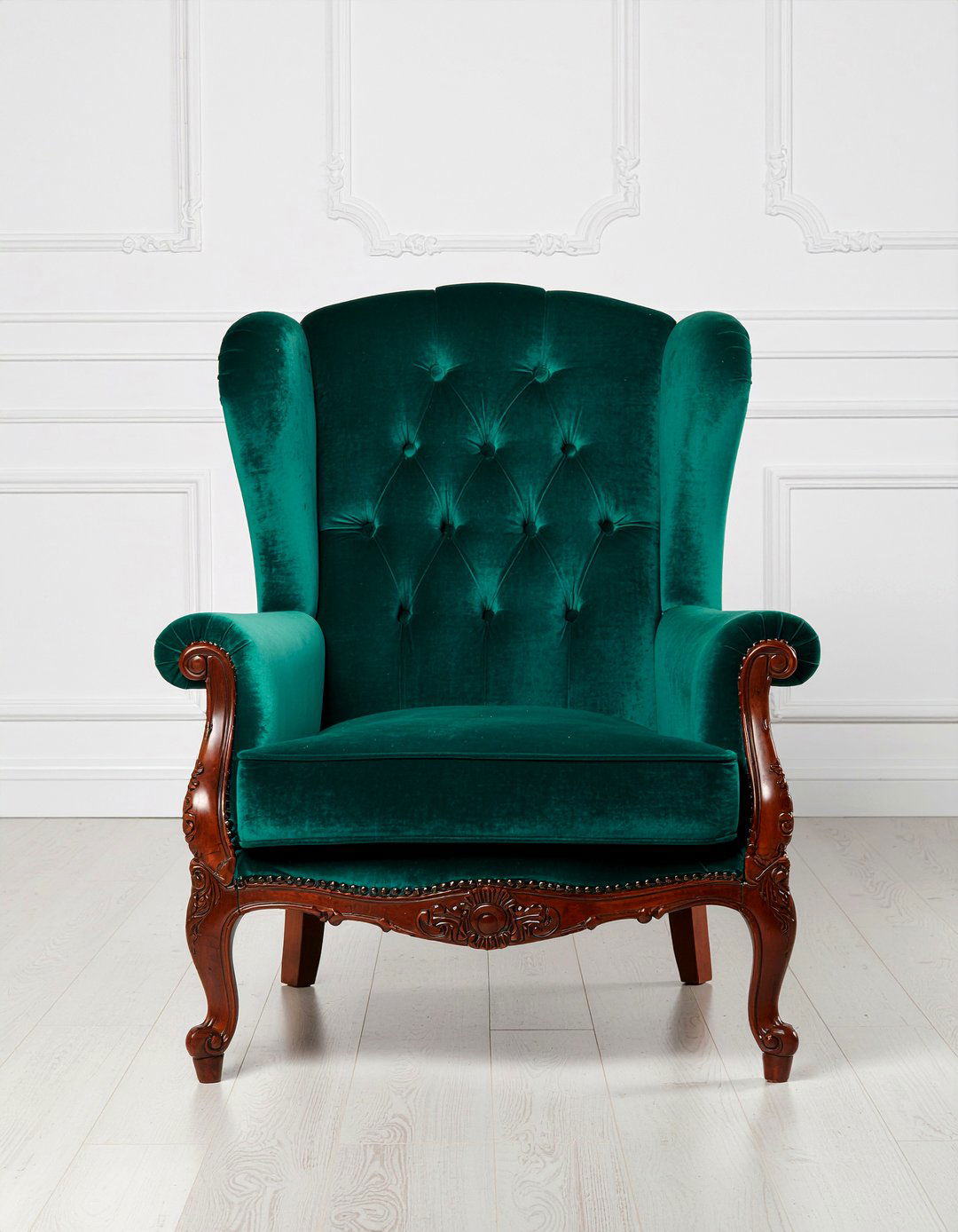 Tassel Trimmed Armchair - 30 living room Victorian furniture ideas