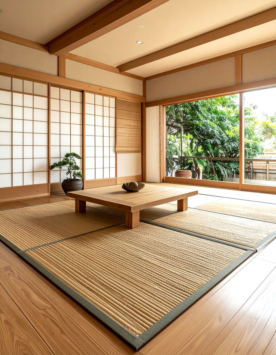 Tatami floor mat - 30 Japanese home decor ideas