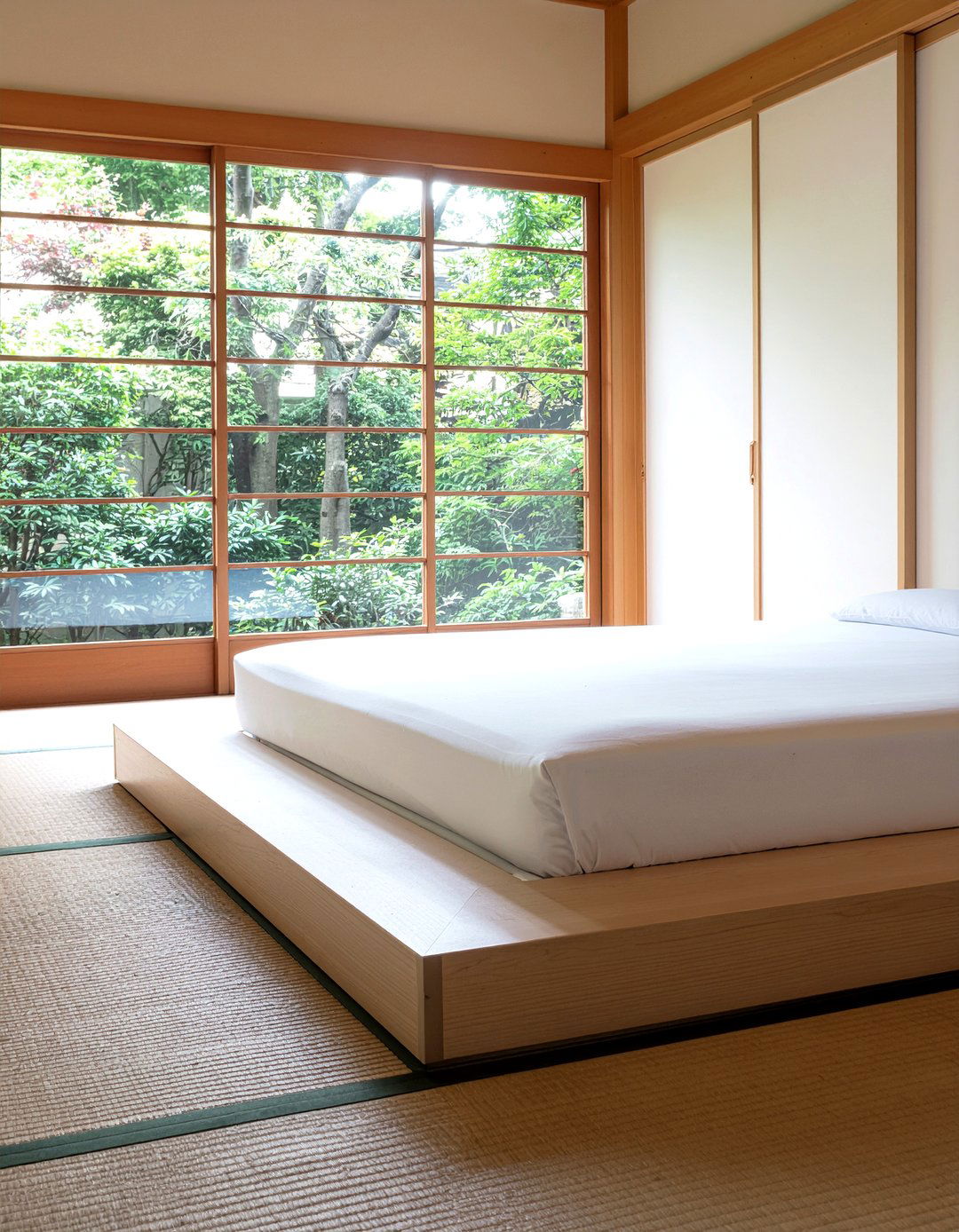 Tatami flooring mat - 30 Japanese bedroom ideas