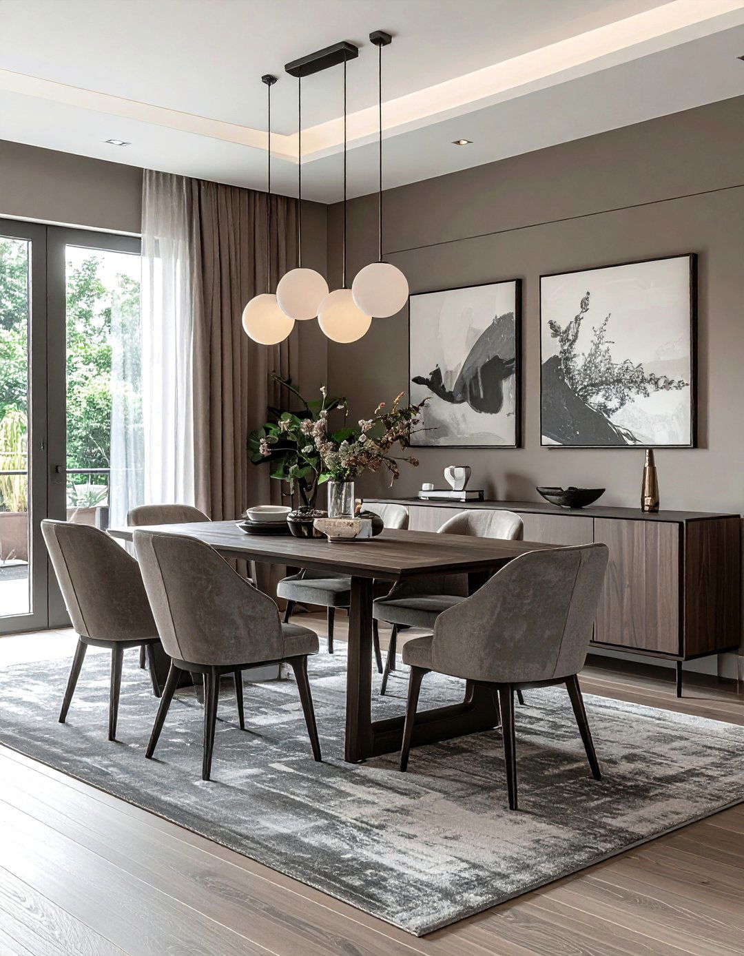 Taupe And Grey Dining Room - 30 taupe dining room ideas