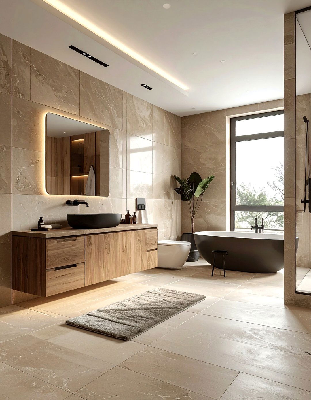 Taupe Bathroom - 30 taupe decor ideas