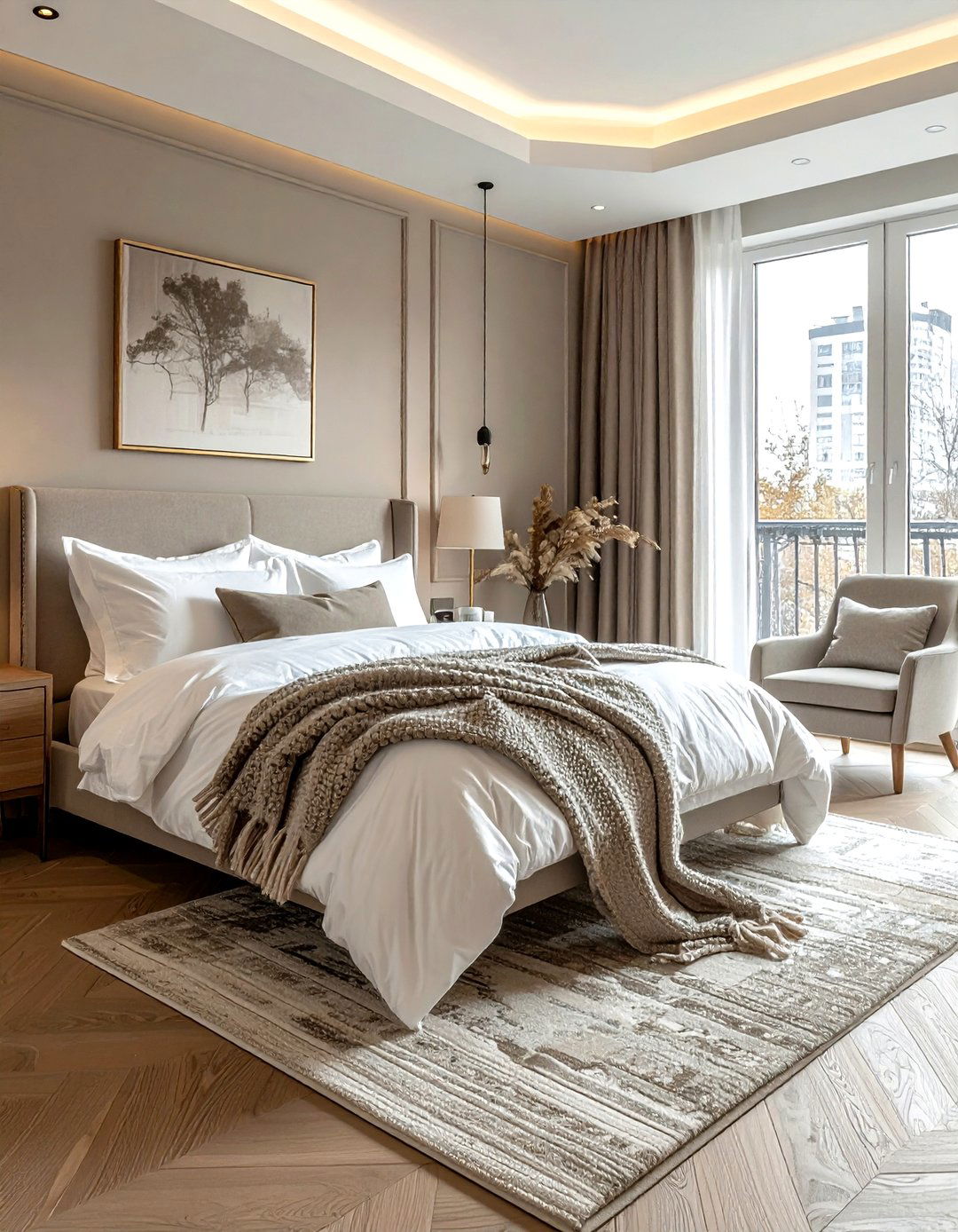 Taupe Guest Room - 30 taupe decor ideas