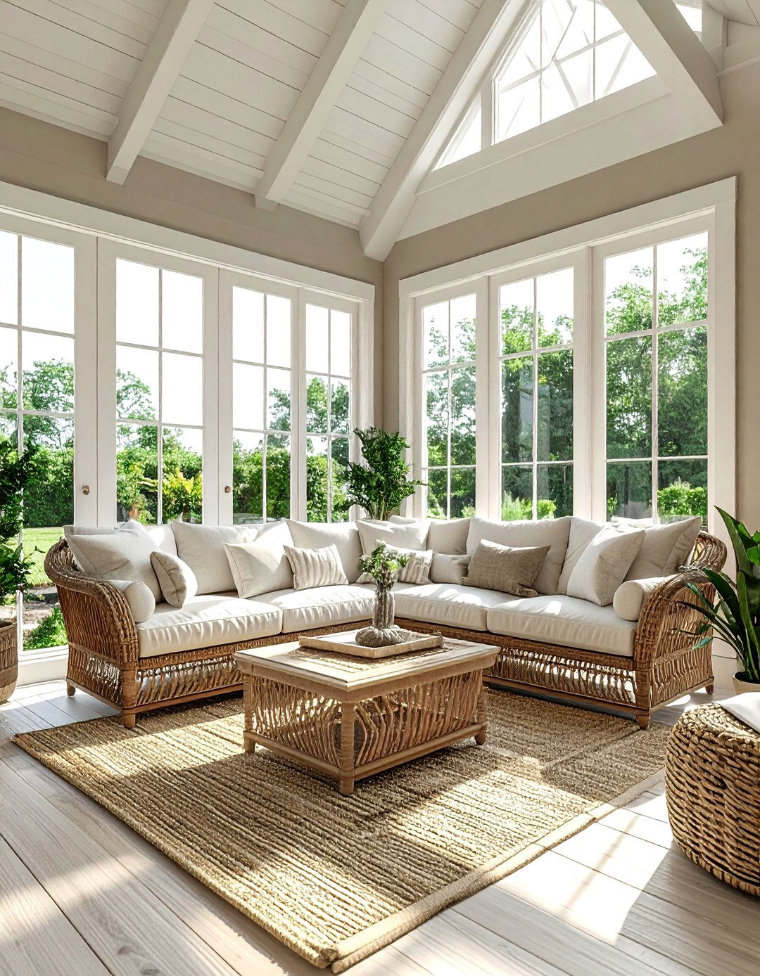 Taupe Sunroom - 30 taupe decor ideas