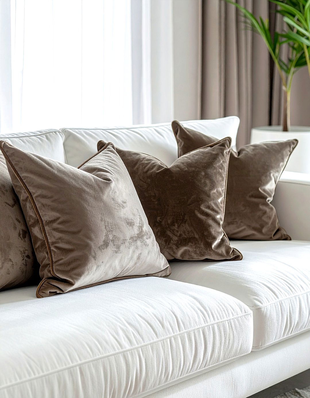 30 Chic Taupe and White Living Room Ideas for Fresh Style