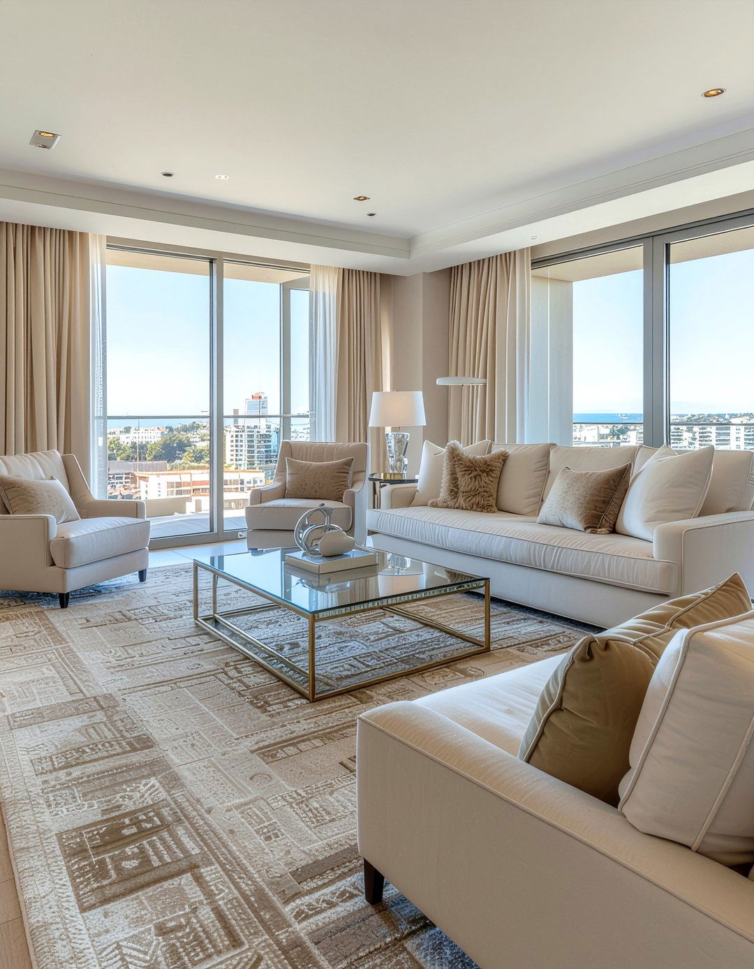 Taupe and beige living room - 30 taupe living room ideas