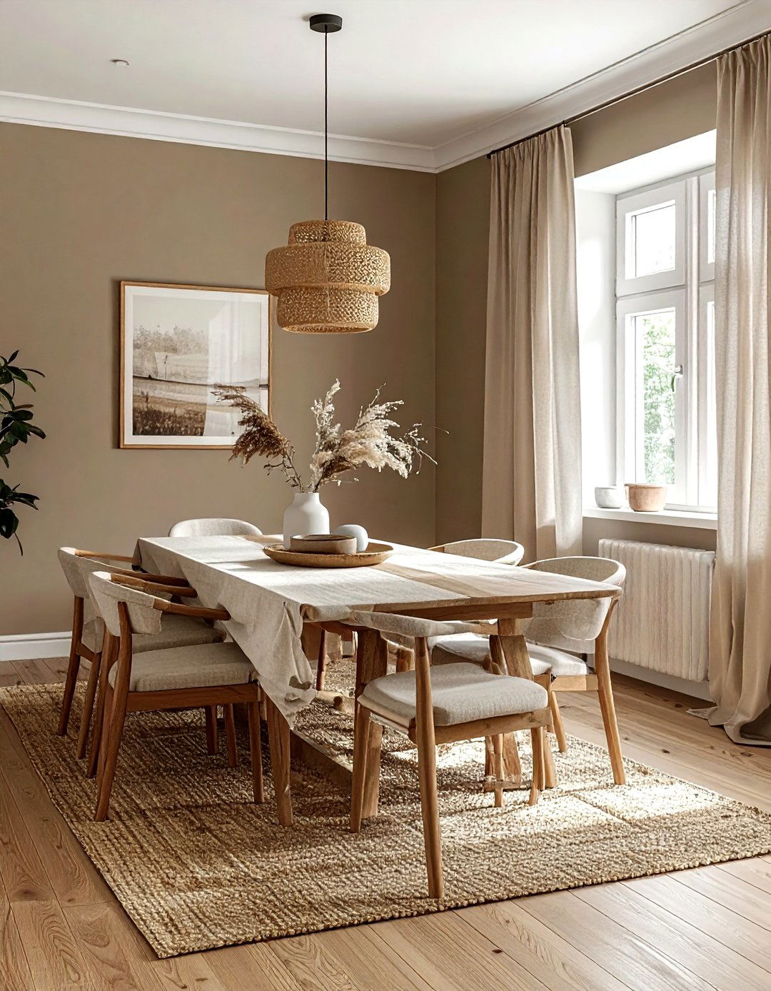 Taupe dining room - 30 dining room paint colors