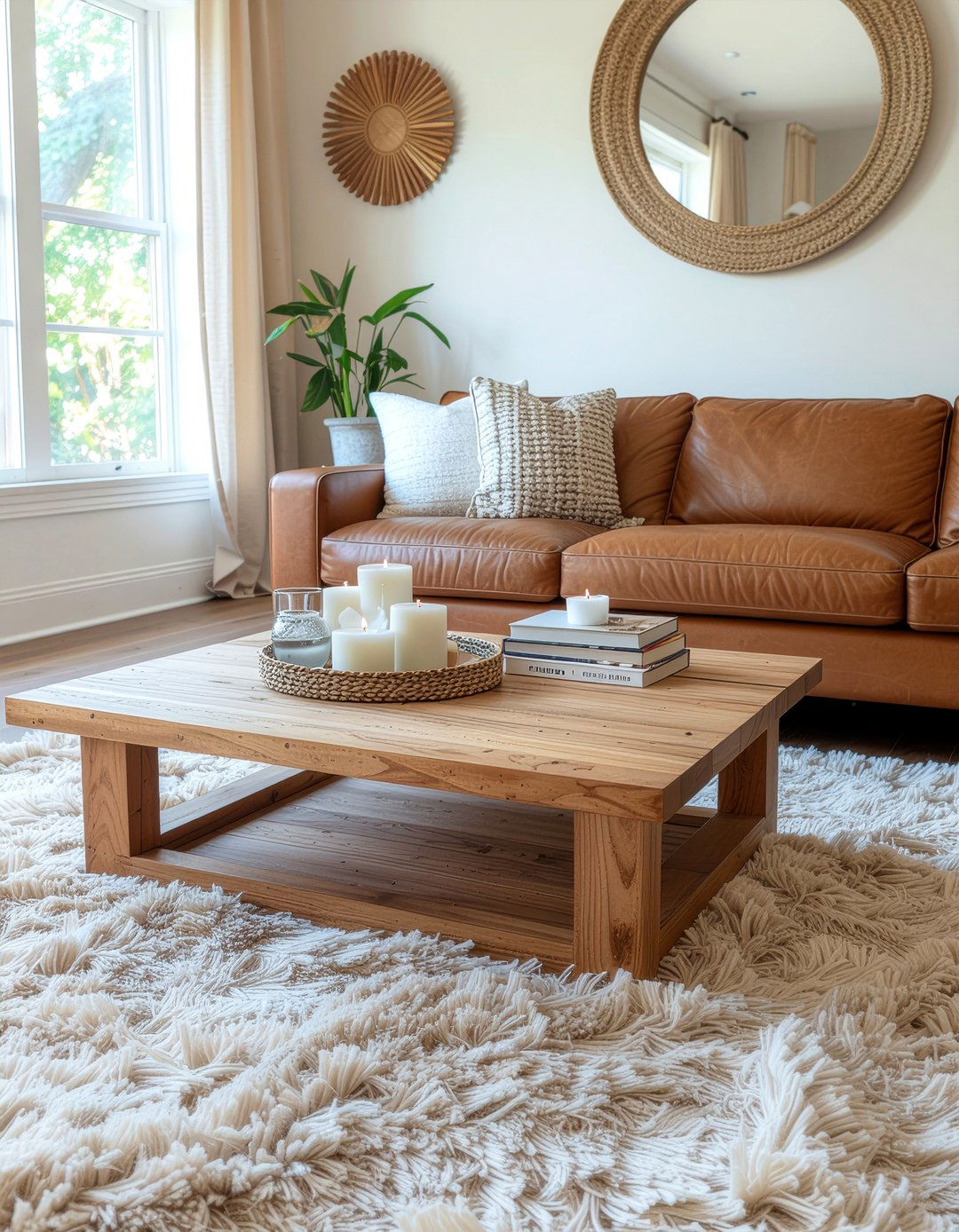 Teak Coffee Table - 30 living room teak furniture ideas