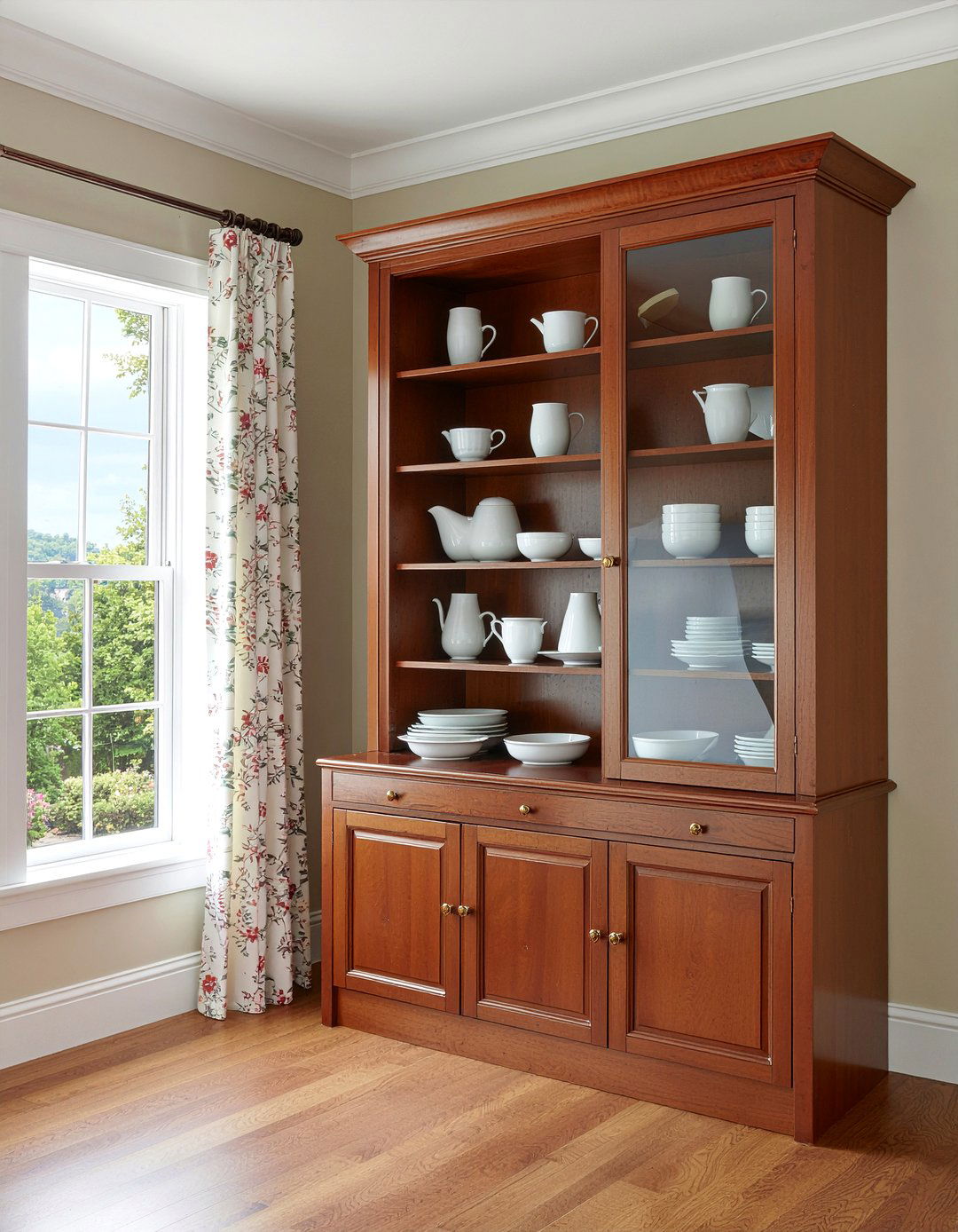 Teak Corner Cabinet - 30 living room teak furniture ideas