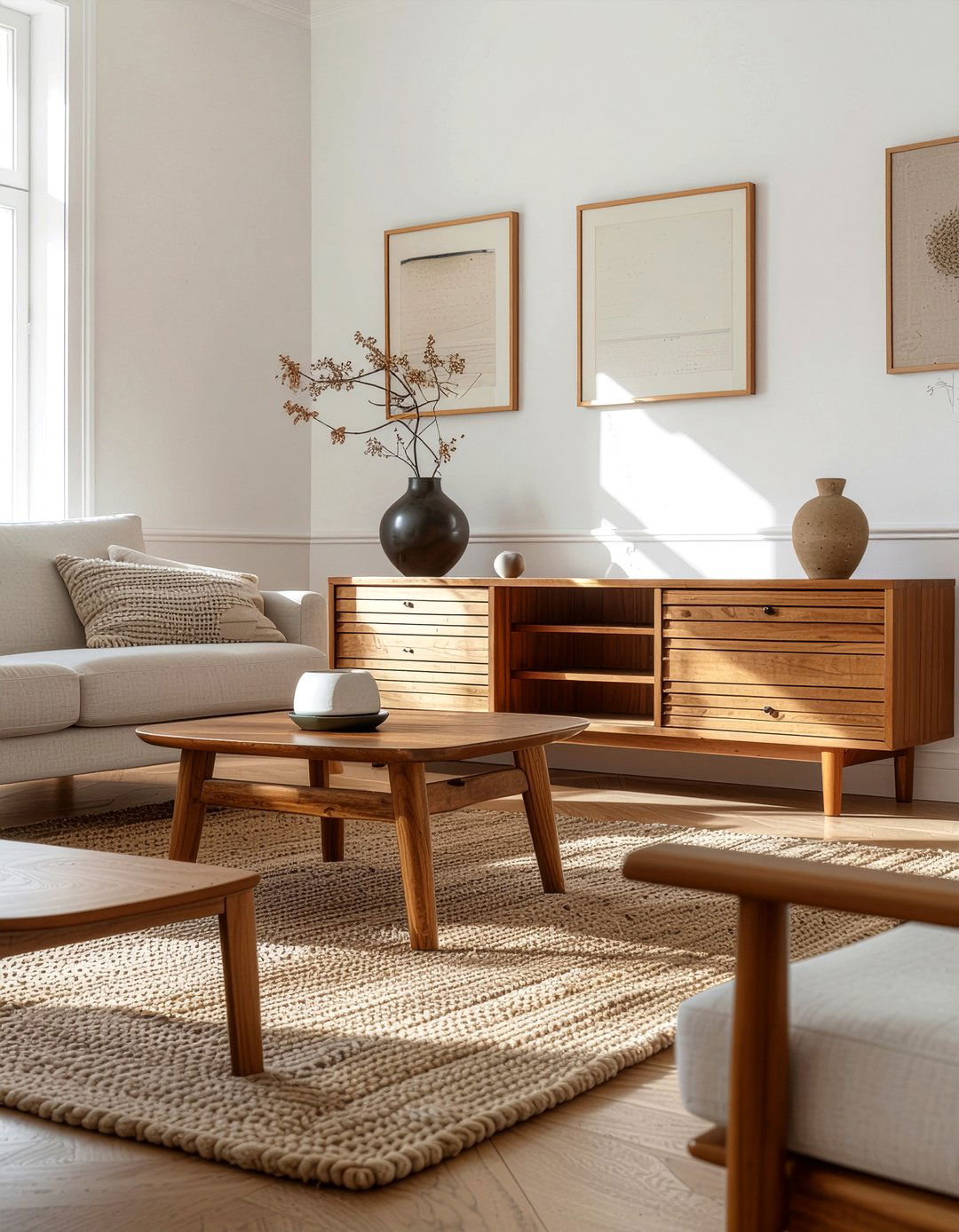 Teak Furniture Living Room - 30 living room vintage furniture ideas