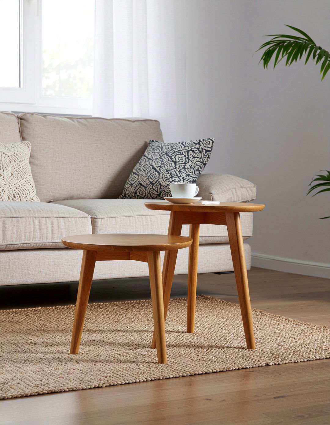 Teak Nesting Tables - 30 living room teak furniture ideas