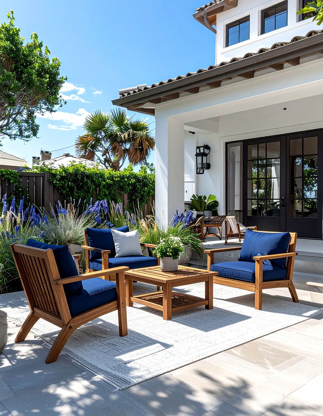 Teak Outdoor Furniture - 30 nautical decor ideas