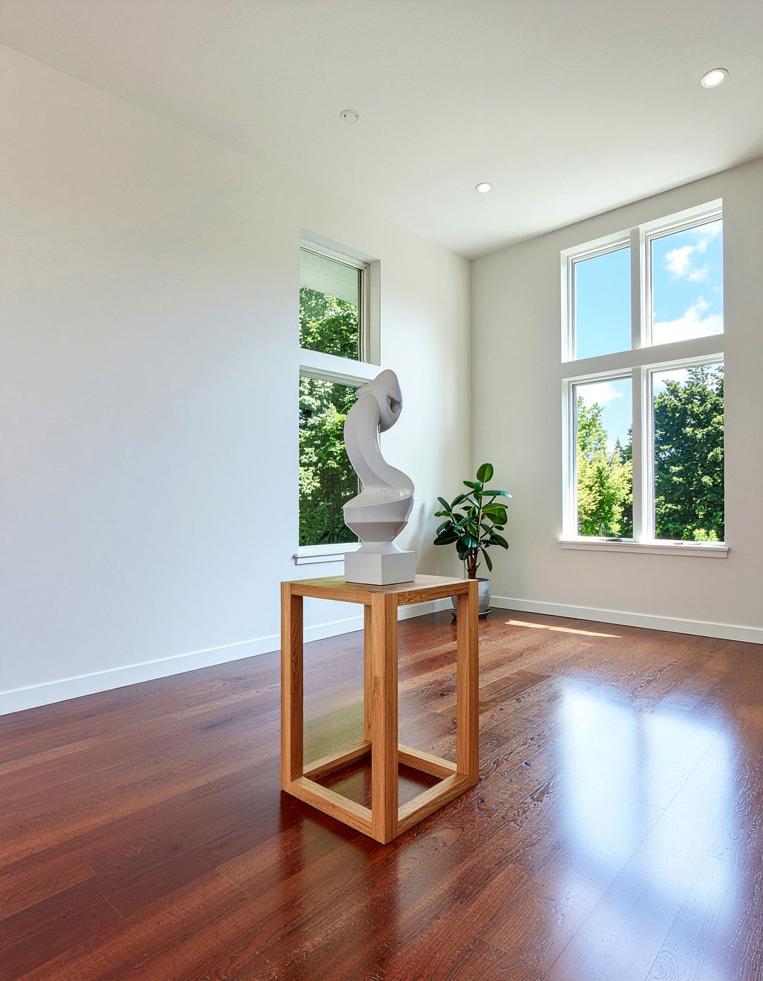 Teak Pedestal - 30 living room teak furniture ideas