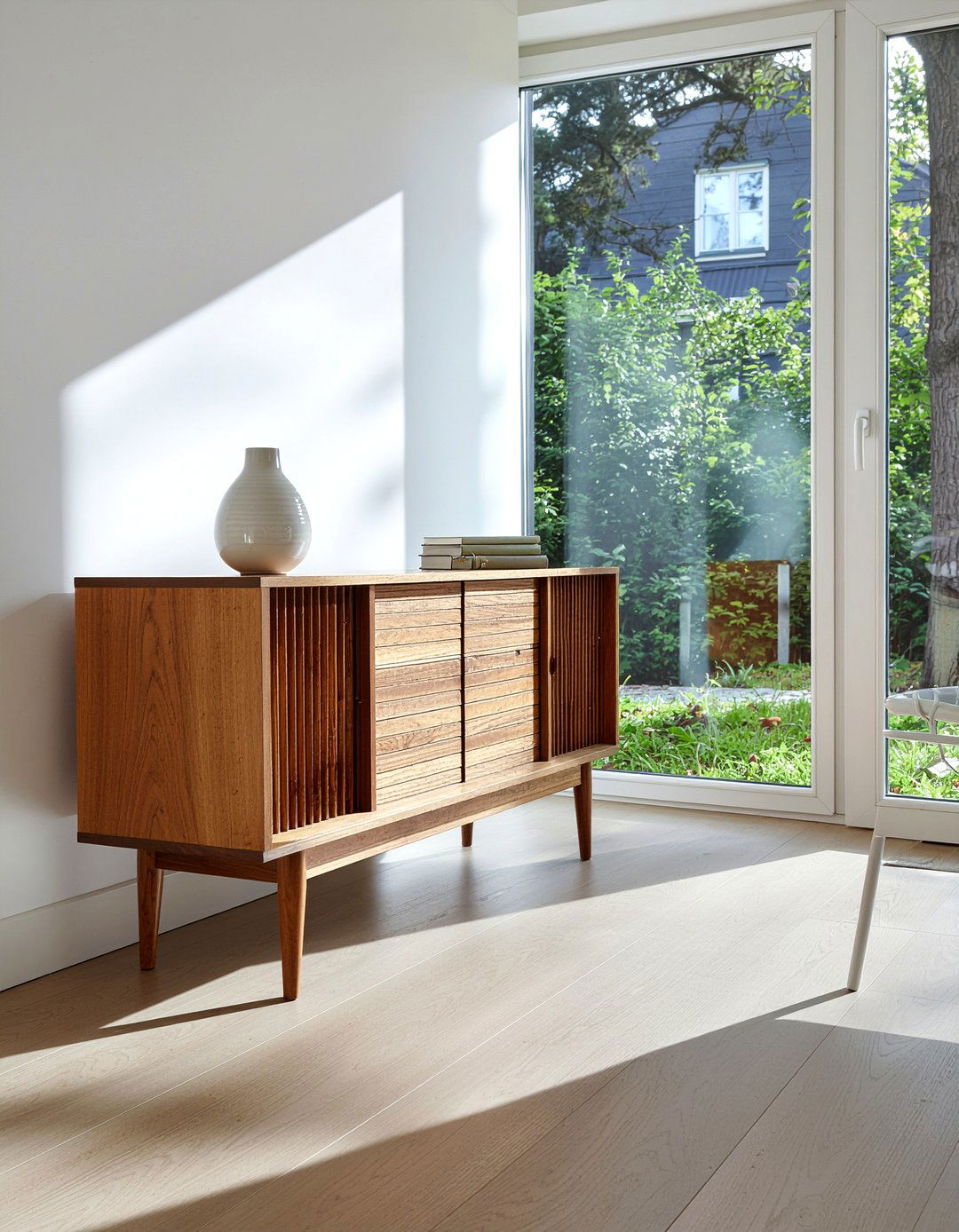 Teak Sideboard - 30 living room Danish modern furniture ideas