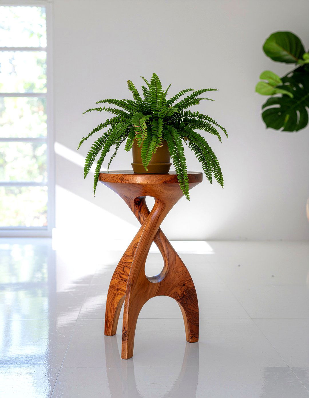 Teak Stool - 30 living room teak furniture ideas