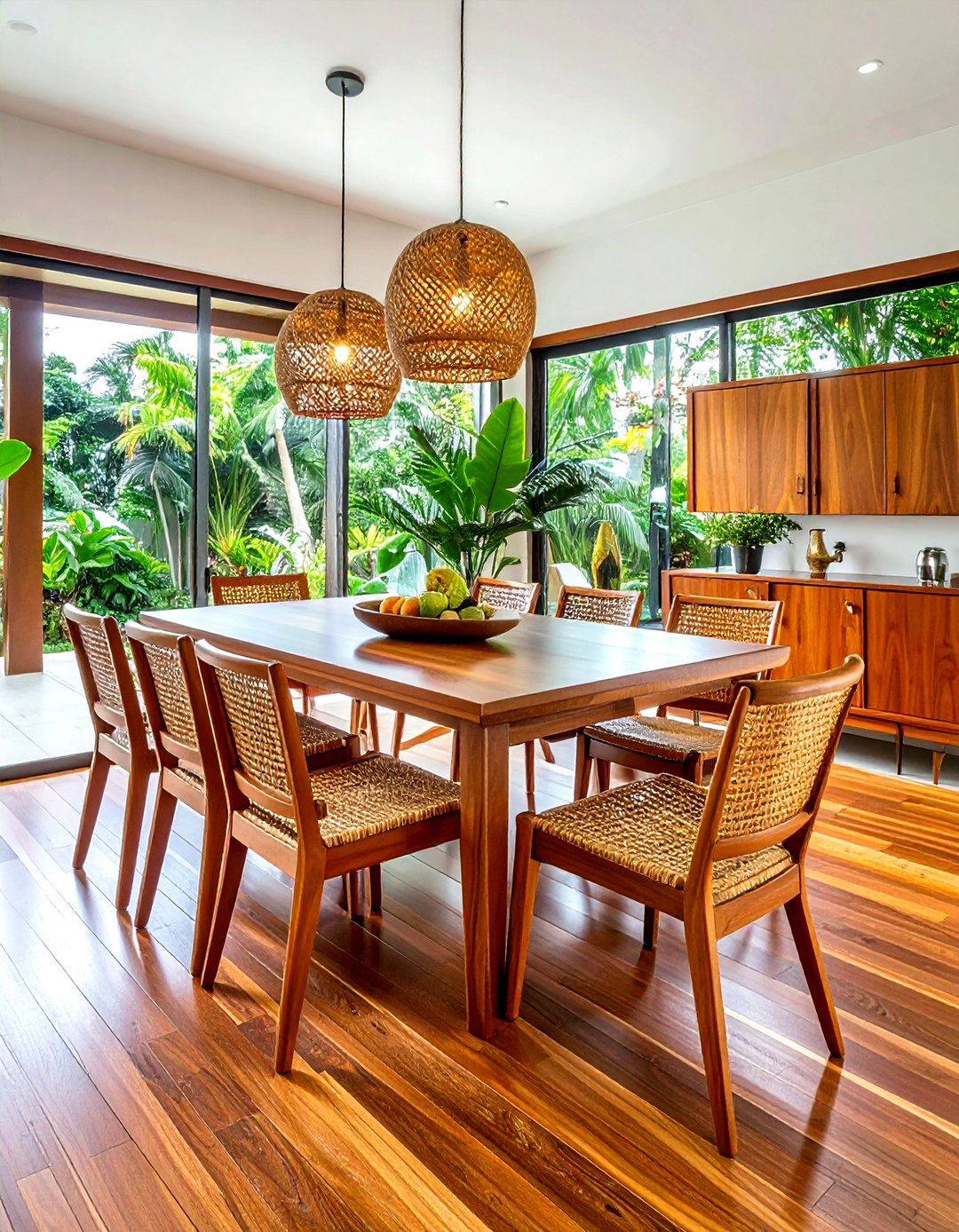 Teak Wood Dining Furniture - 30 wood dining room ideas