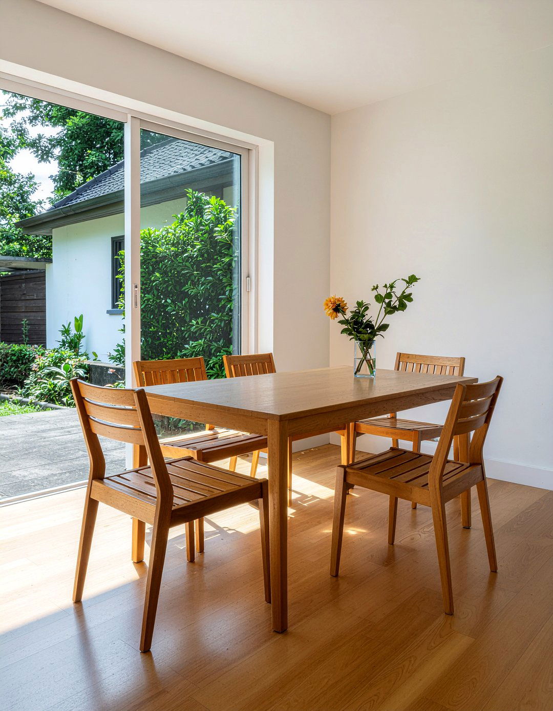 Teak Wood Dining Room - 30 jungle dining room ideas