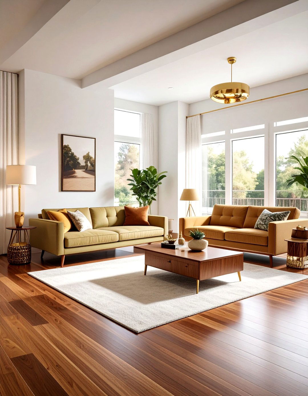Teak Wood Laminate Flooring - 30 living room laminate flooring ideas