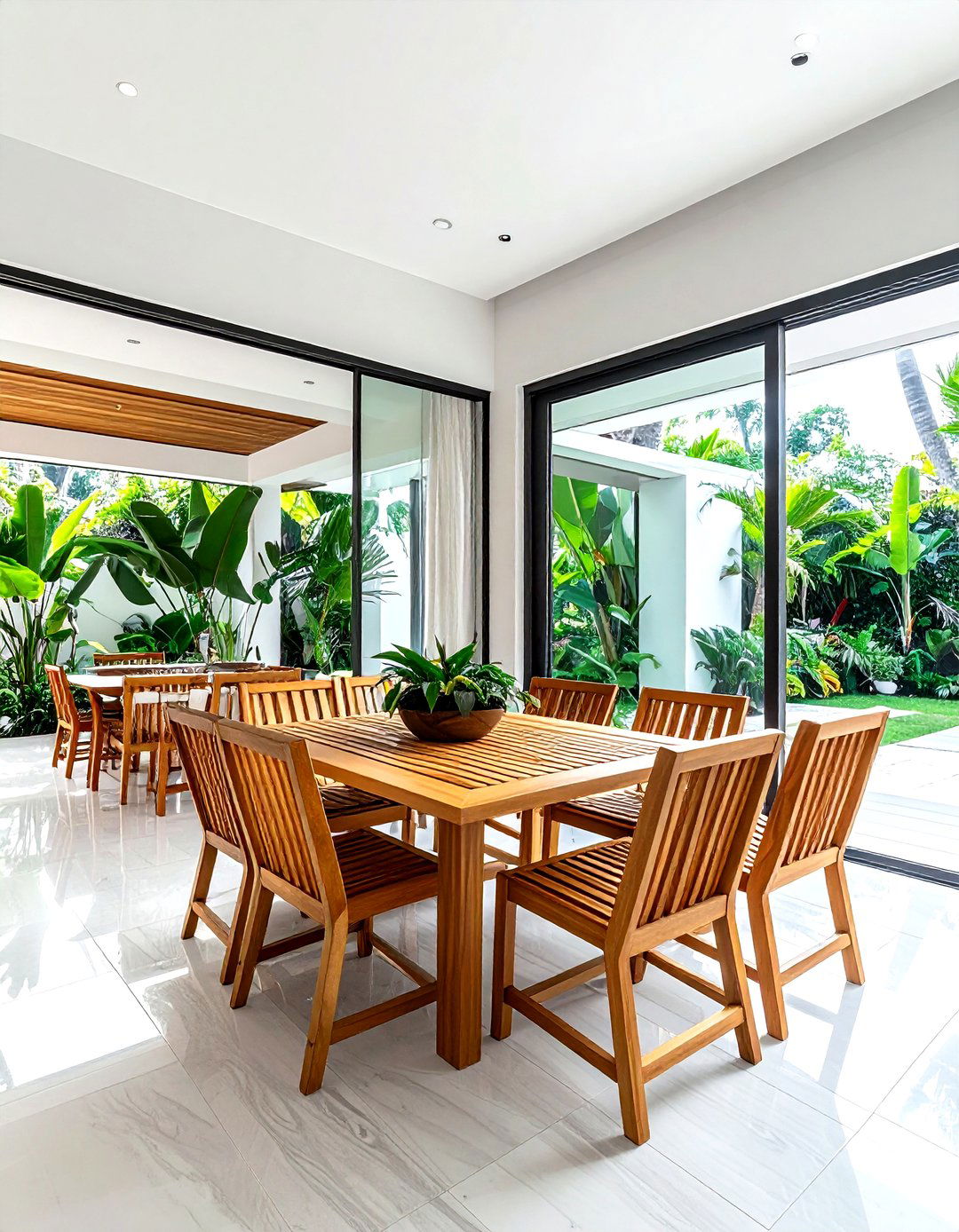 Teak dining chair - 30 wood dining chair ideas