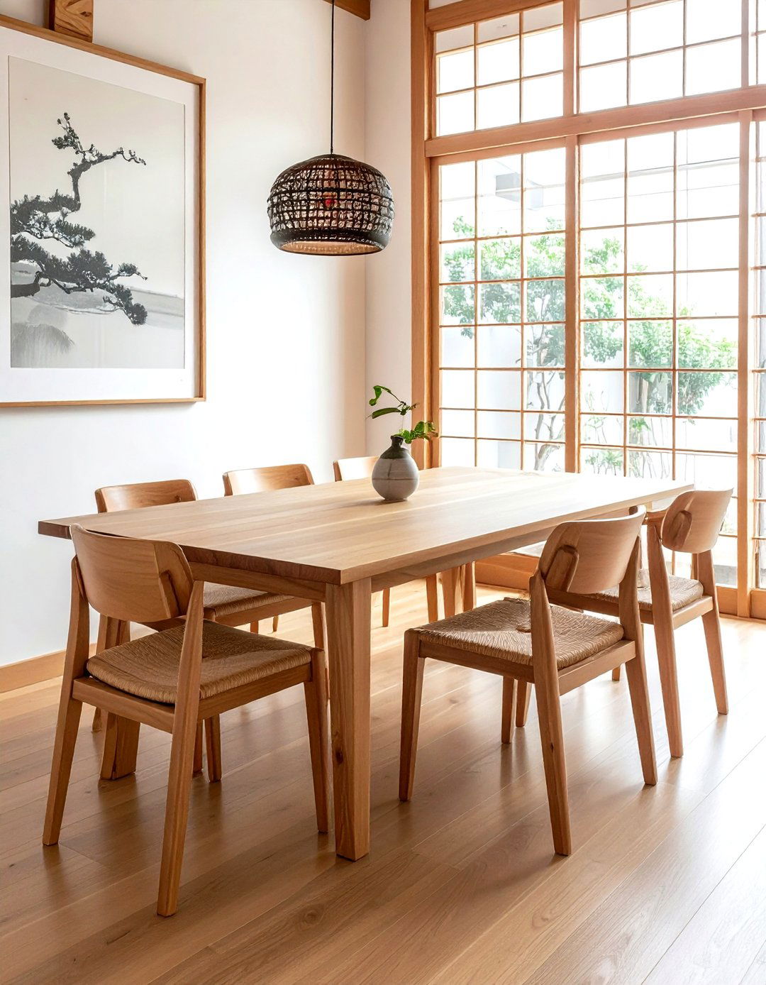 Teak wood furniture - 30 Japanese home decor ideas