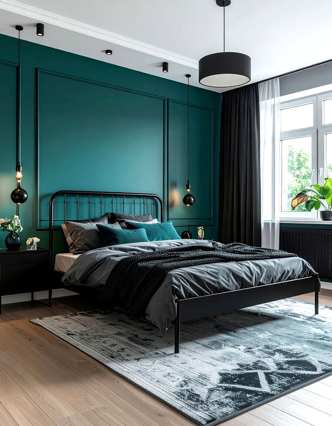 30 Modern Teal Bedroom Ideas for a Relaxing and Moody Vibe
