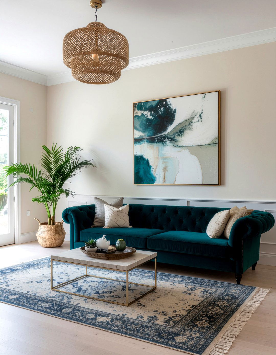 Teal And Cream Living Room - 30 teal living room ideas