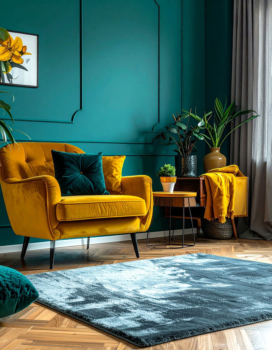 30 Contemporary Teal Living Room Ideas for a Bold Splash