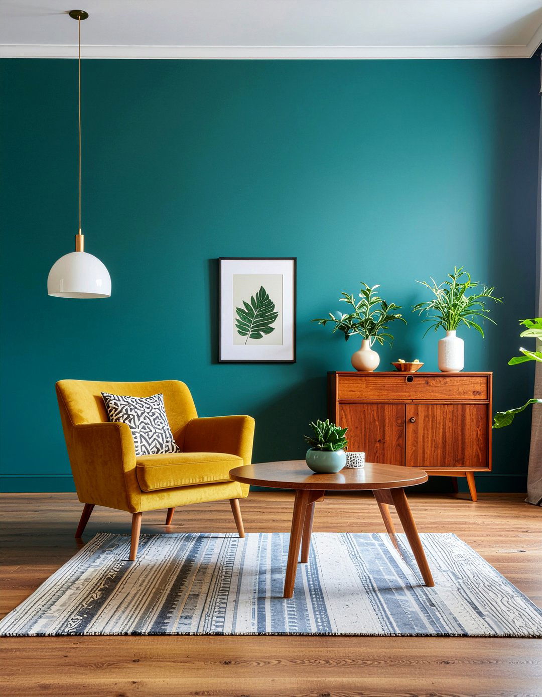 Teal And Mustard Yellow Living Room - 30 teal living room ideas