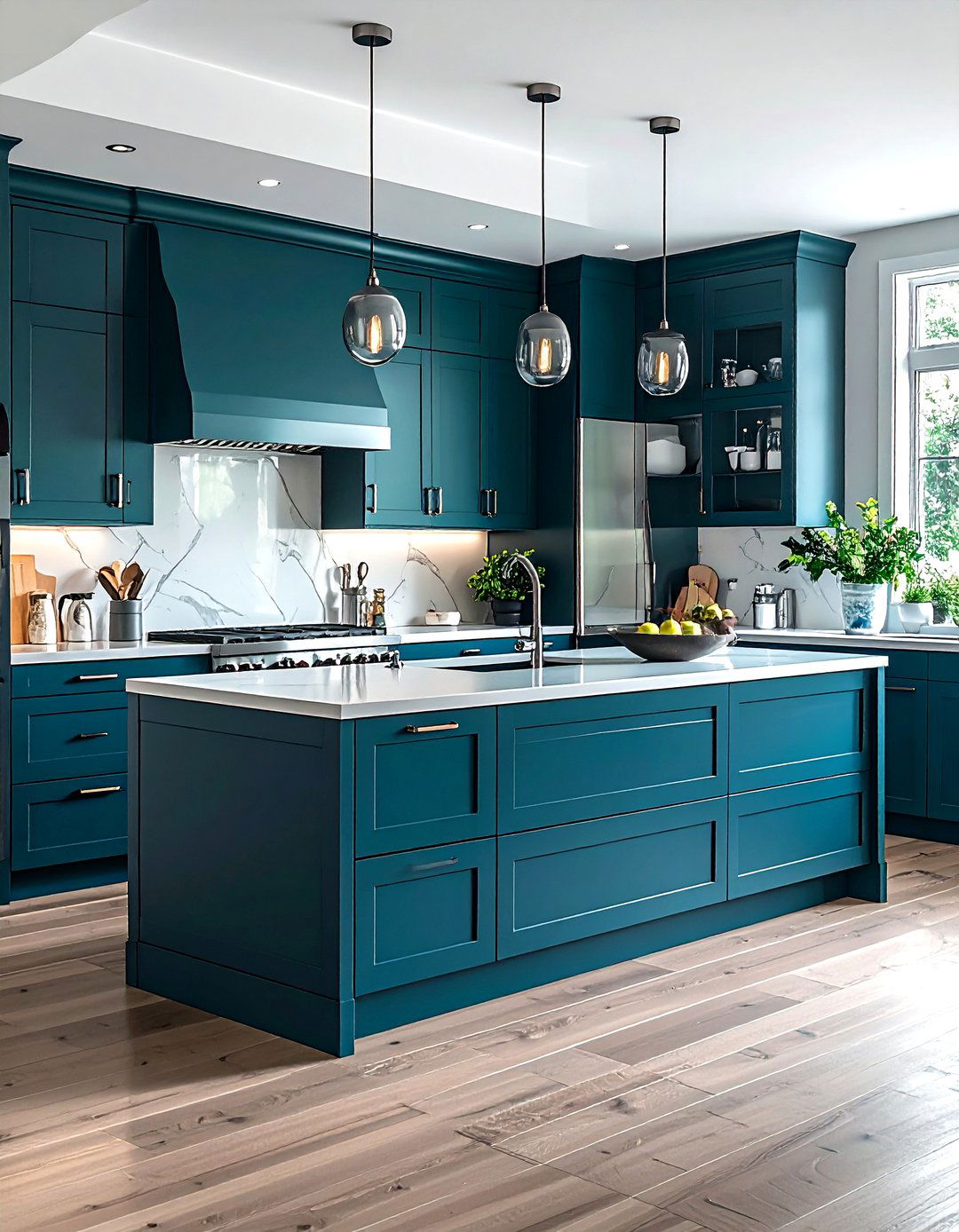 Teal And Navy Kitchen - 30 teal kitchen ideas